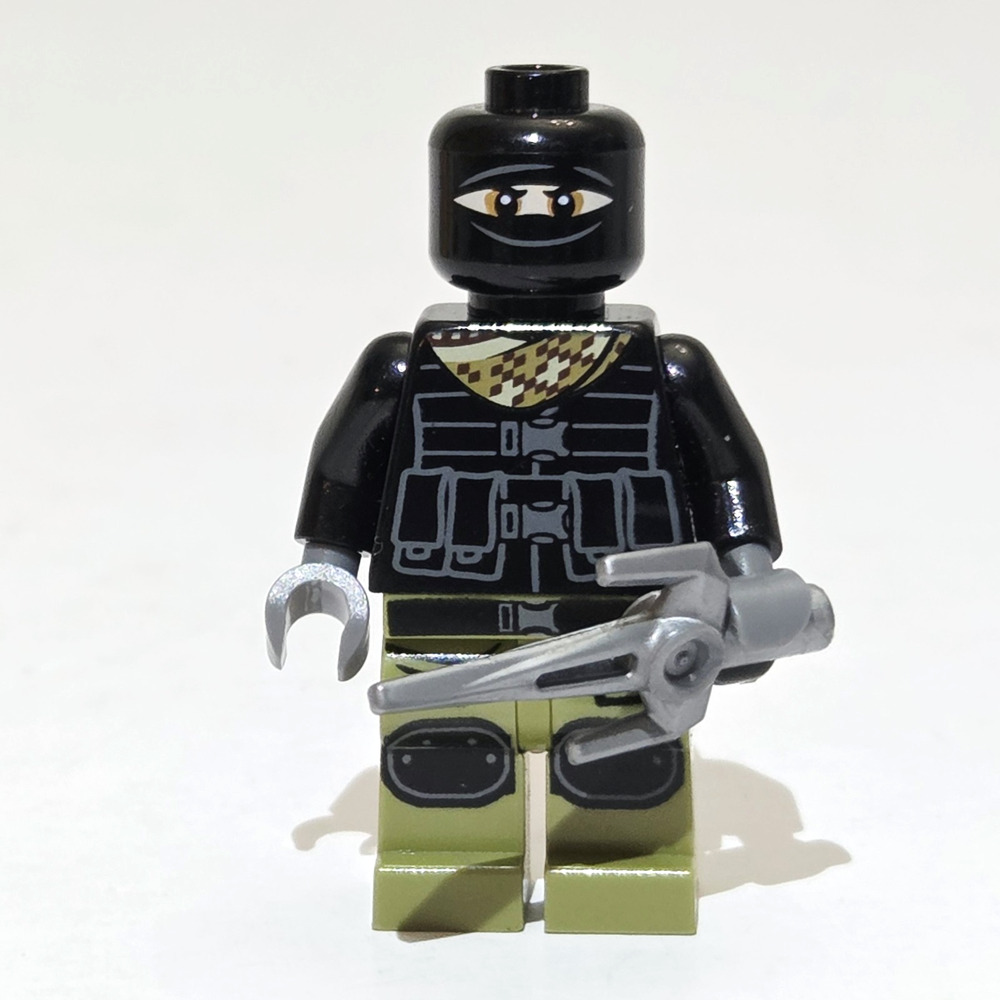 Lego Foot Soldier Tactical Gear Balaclava Movie Version tnt043 w/ Sai TMNT